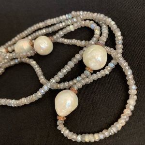 Pearl and Bead Necklace